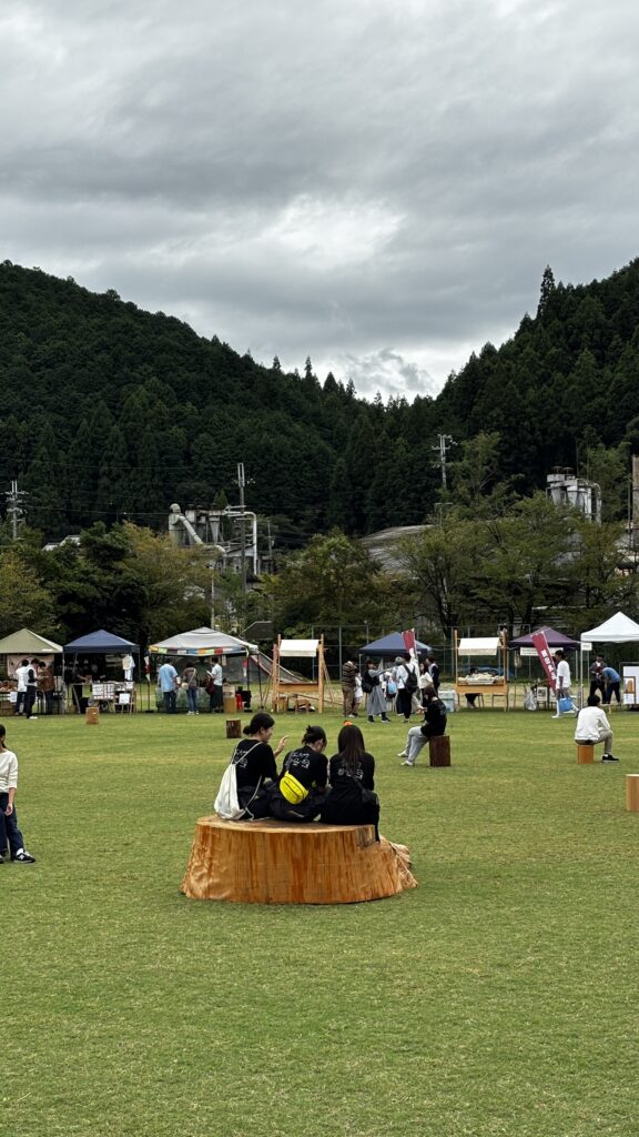 ウッドフェス広場の様子